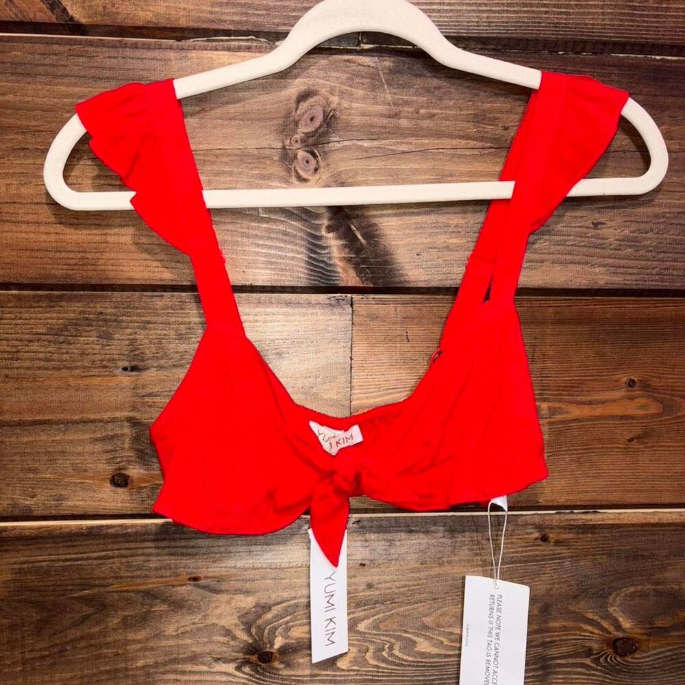 Yumi-kim Women's Red Crop-top